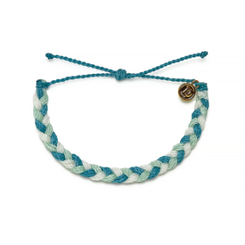 Pura Vida Pura Vida - Braided Bracelet - Blue Dream