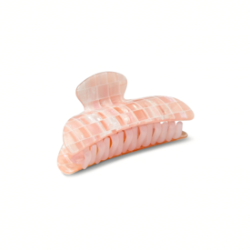 Machete Machete Midi Claw Hair Clip - Apricot Shell Checker