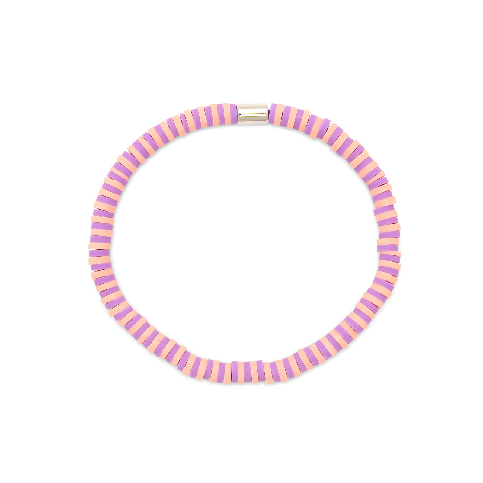 Pura Vida - Seascape Disc Stretch Bracelet - Violet Sunrise
