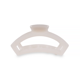 Teleties Teleties Open Hair Clip - Medium - Coconut White