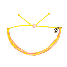 Pura Vida Pura Vida - Bright Original Bracelet - Blushing Lemonade