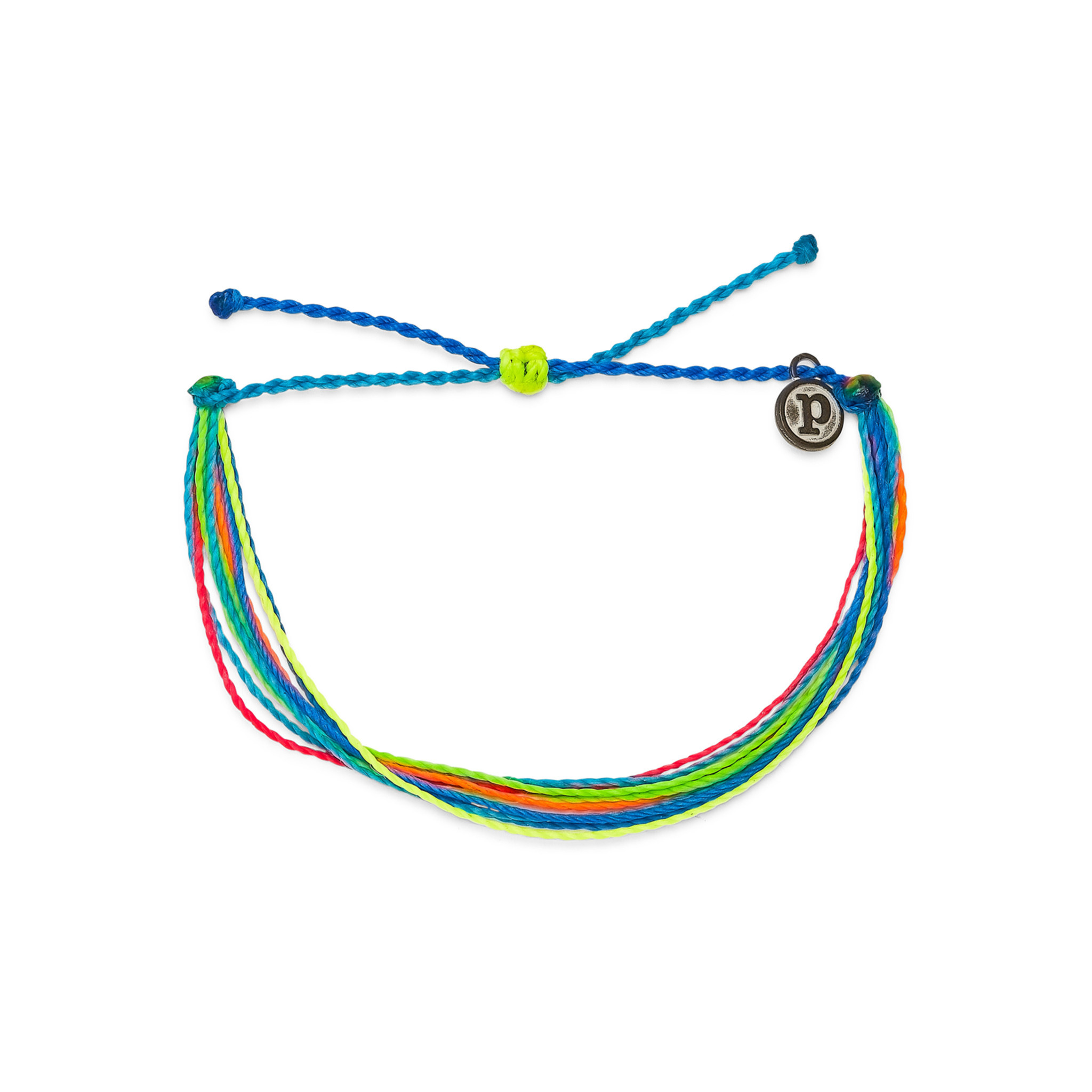 Pura Vida Pura Vida - Bright Original Bracelet - Neon Shoreline