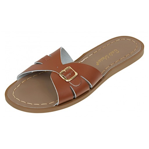 Salt Water Sandals Adult Classic Slides - Tan