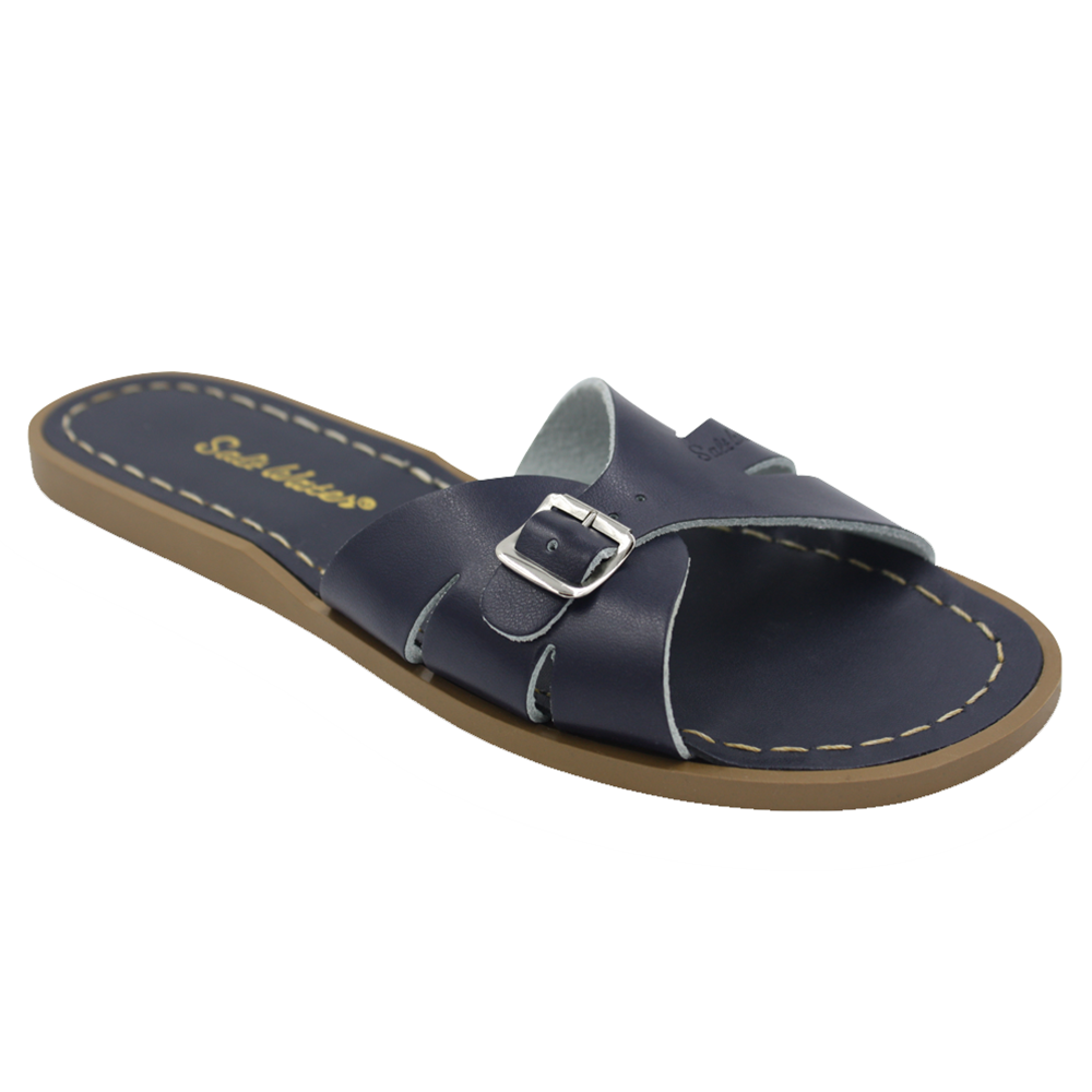Salt Water Sandals Adult Classic Slides - Navy