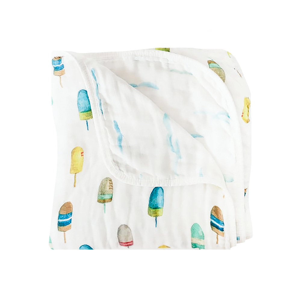Emmy+Olly - Buoys and Waves Muslin Quilt