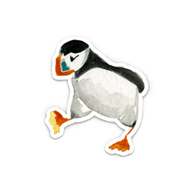 Emmy+Olly Emmy+Olly - Dancing Puffin Sticker