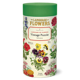 Cavallini Papers & Co., Inc. Cavallini 1000 Piece Puzzle - Language of Flowers