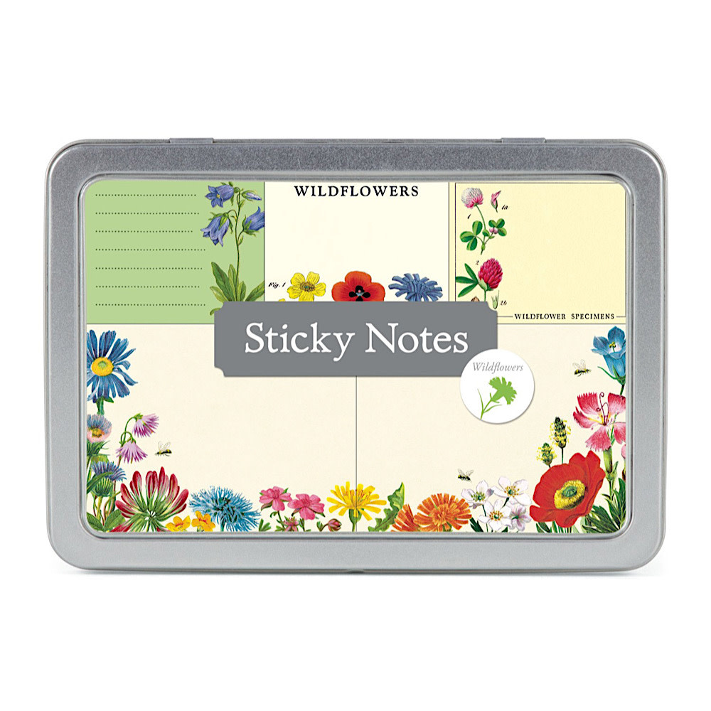 Cavallini - Sticky Notes - Wildflowers