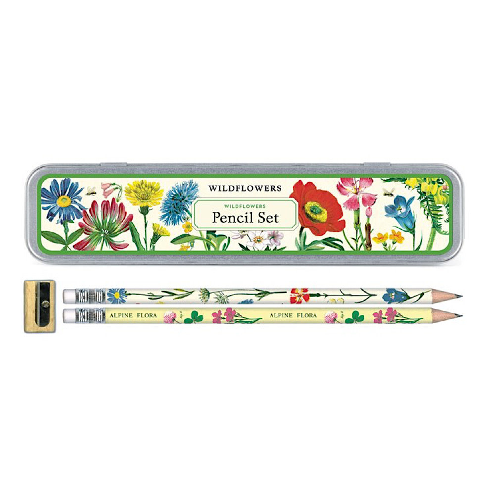 Cavallini - Pencil Set - Wildflowers