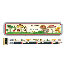 Cavallini Papers & Co., Inc. Cavallini - Pencil Set - Mushrooms