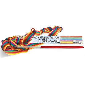 House of Marbles House of Marbles Mini Rainbow Dancer Ribbon Wand