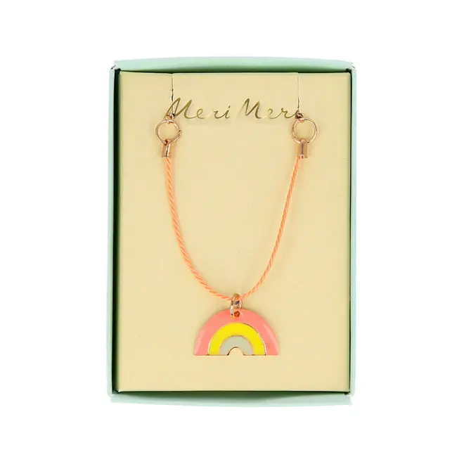 Meri Meri Meri Meri - Enamel Rainbow Necklace