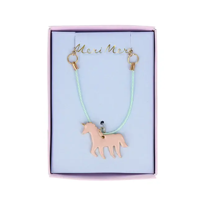 Meri Meri - Enamel Unicorn Necklace