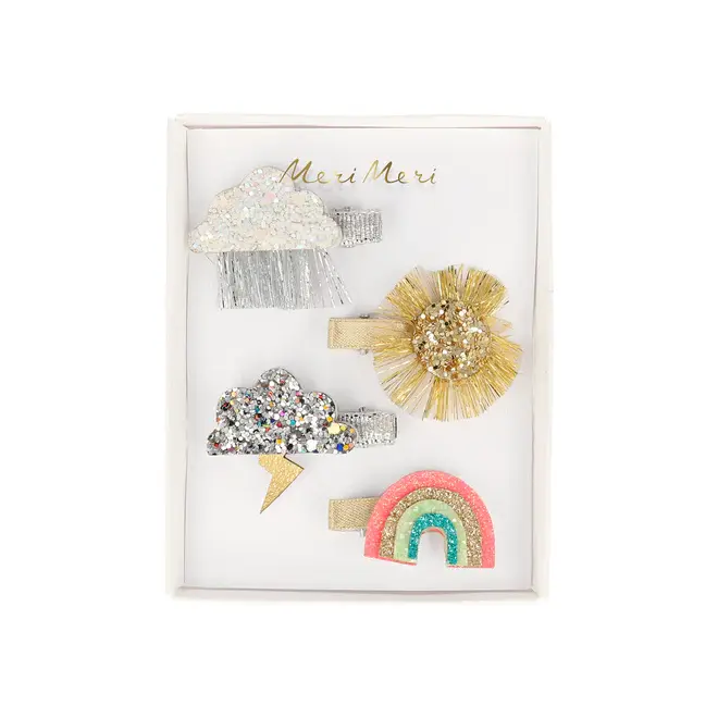 Meri Meri Meri Meri - Sparkly Weather Hair Clips