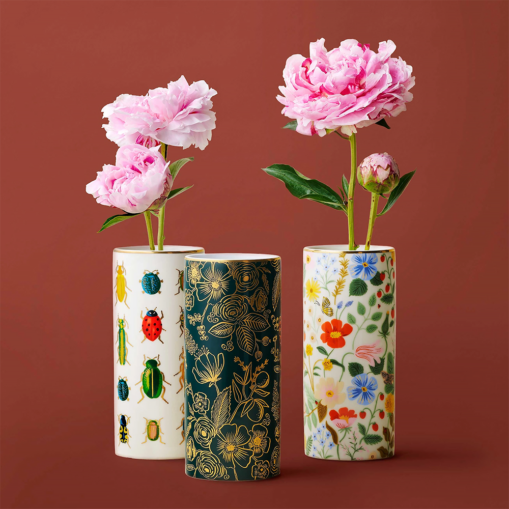 Rifle Paper Co. Curio Porcelain Vase