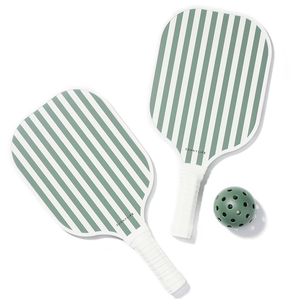 Sunnylife Pickle Ball Set - The Vacay Olive