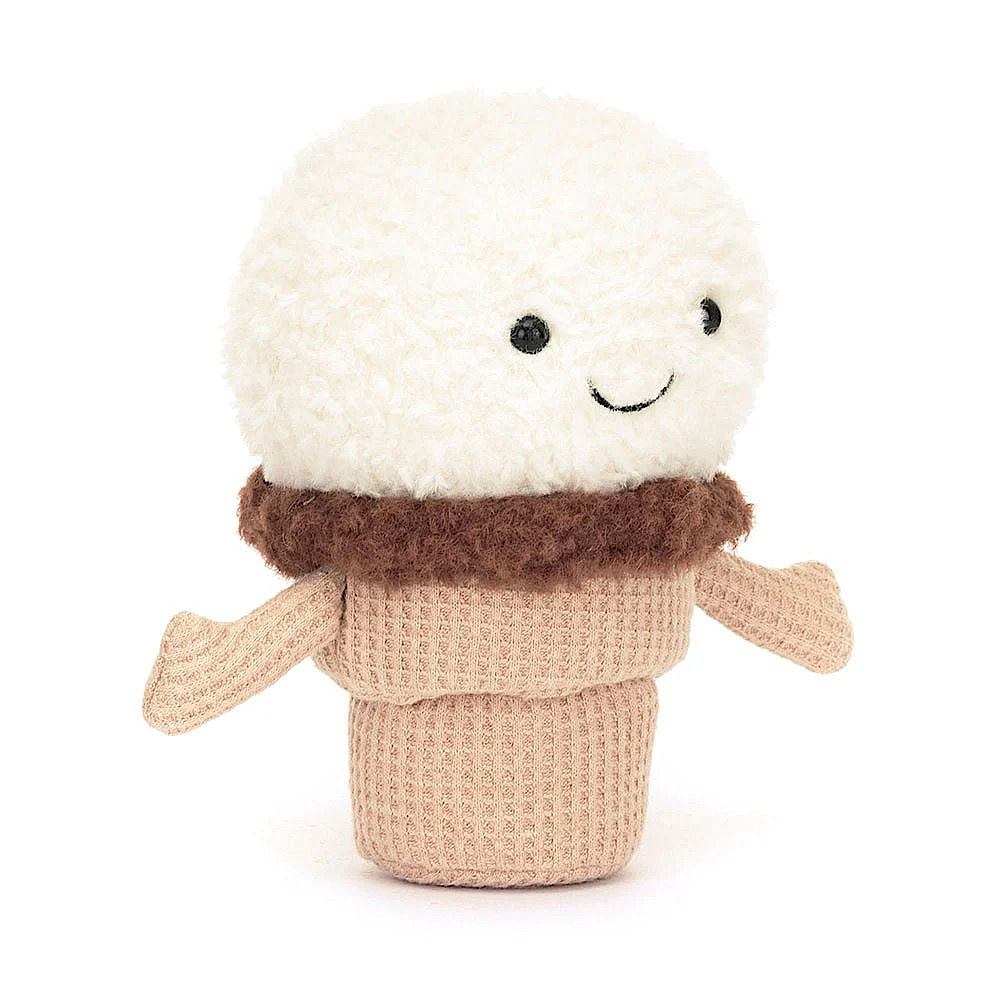 Jellycat Amuseables Ice Cream - 6 Inches