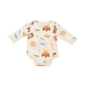 Angel Dear Angel Dear Bodysuit - S'mores