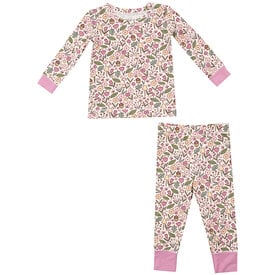 Angel Dear Angel Dear Long Sleeve Loungewear Set - Acorn Floral