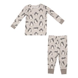 Angel Dear Angel Dear Long Sleeve Loungewear Set - Penguin Pals