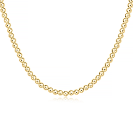 ENewton ENewton - 15" Classic Gold Choker Necklace - 4mm