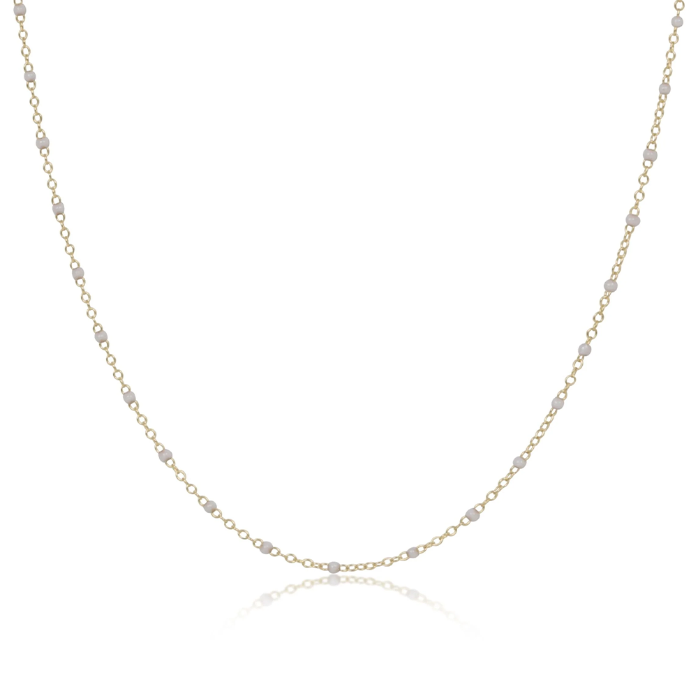 ENewton ENewton Choker - Simplicity - Pearl - 2mm - 15 Inch