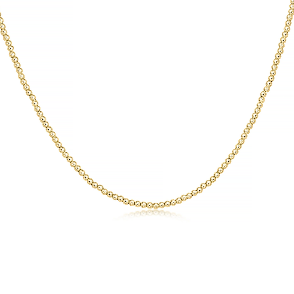 ENewton ENewton Choker - Classic Gold - 2mm - 17 Inch