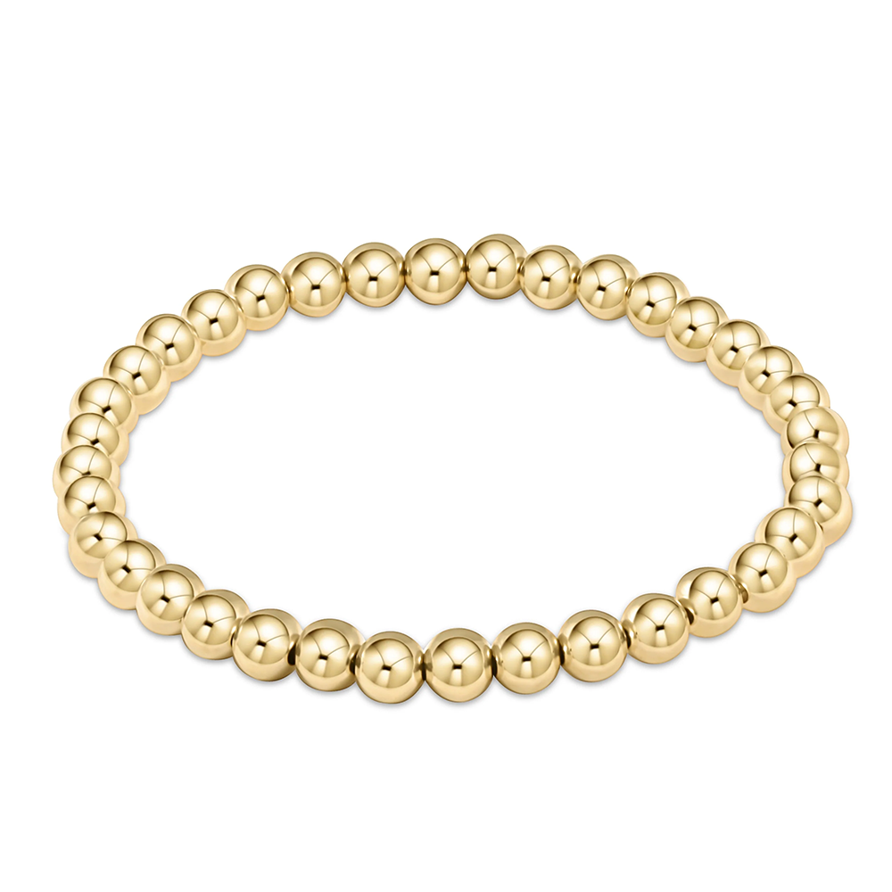 ENewton ENewton - Classic Gold Bead Bracelet - 5mm