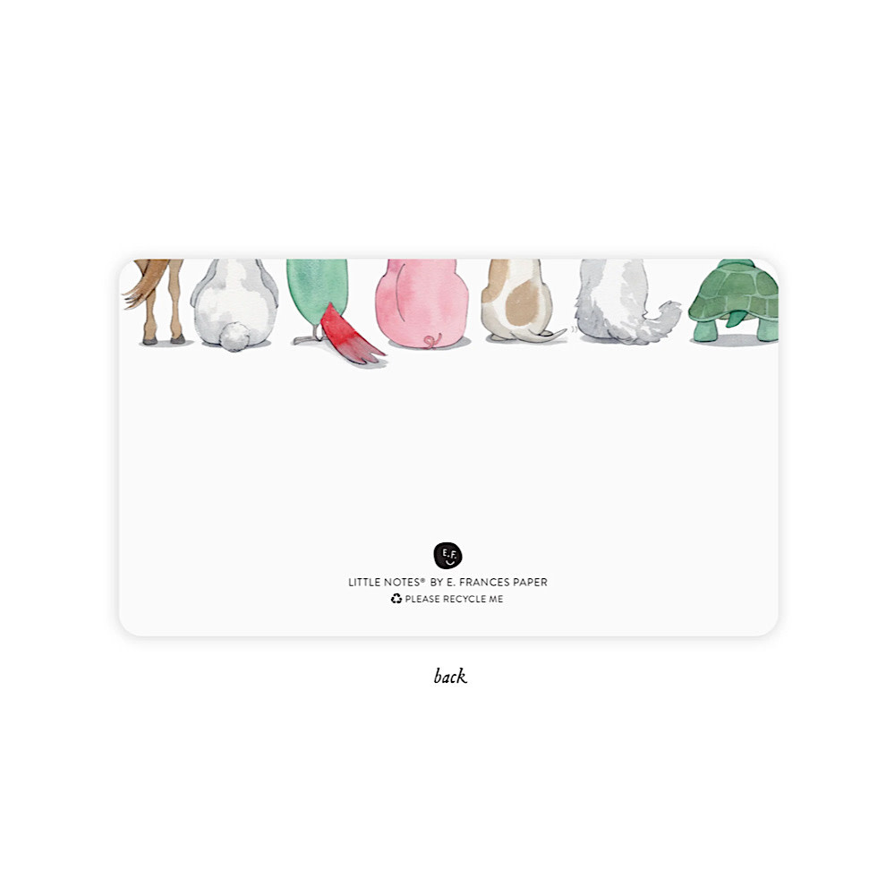 E. Frances Little Notes - Animal Friends