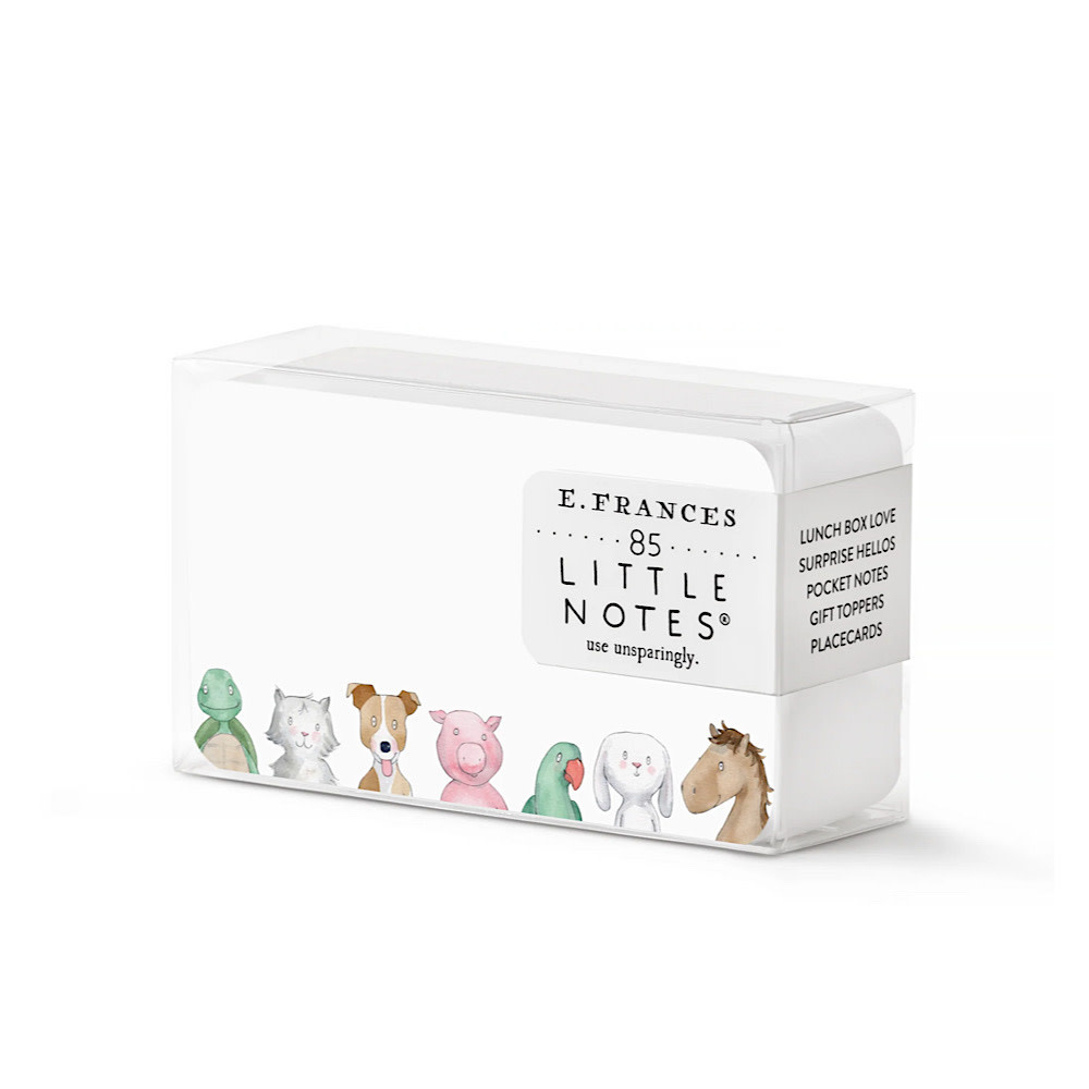 E Frances Paper E. Frances Little Notes - Animal Friends