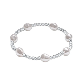 ENewton ENewton - Sterling Pearl Pattern Bracelet - Admire - 3mm