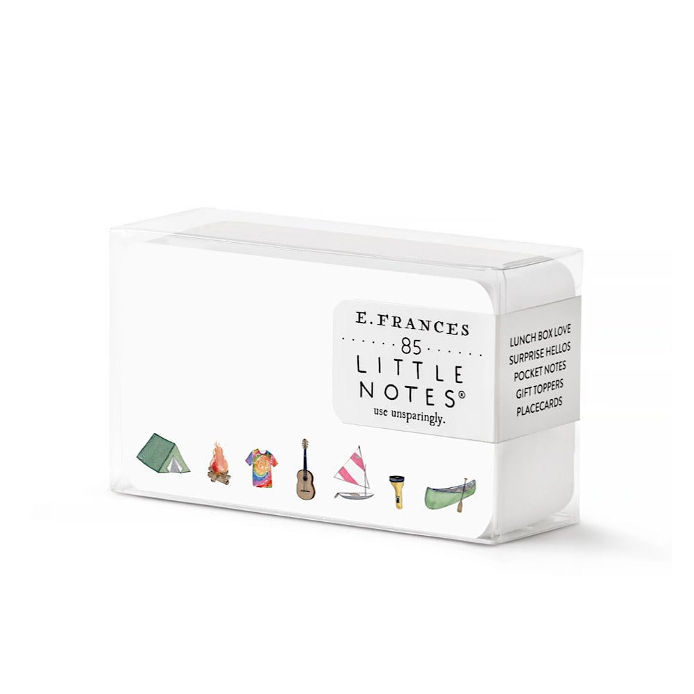 E Frances Paper E. Frances Little Notes - Camp