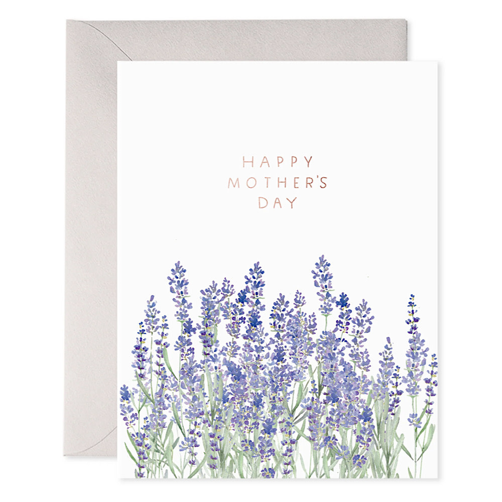 E Frances Paper E. Frances Card - Lavender Mothers Day