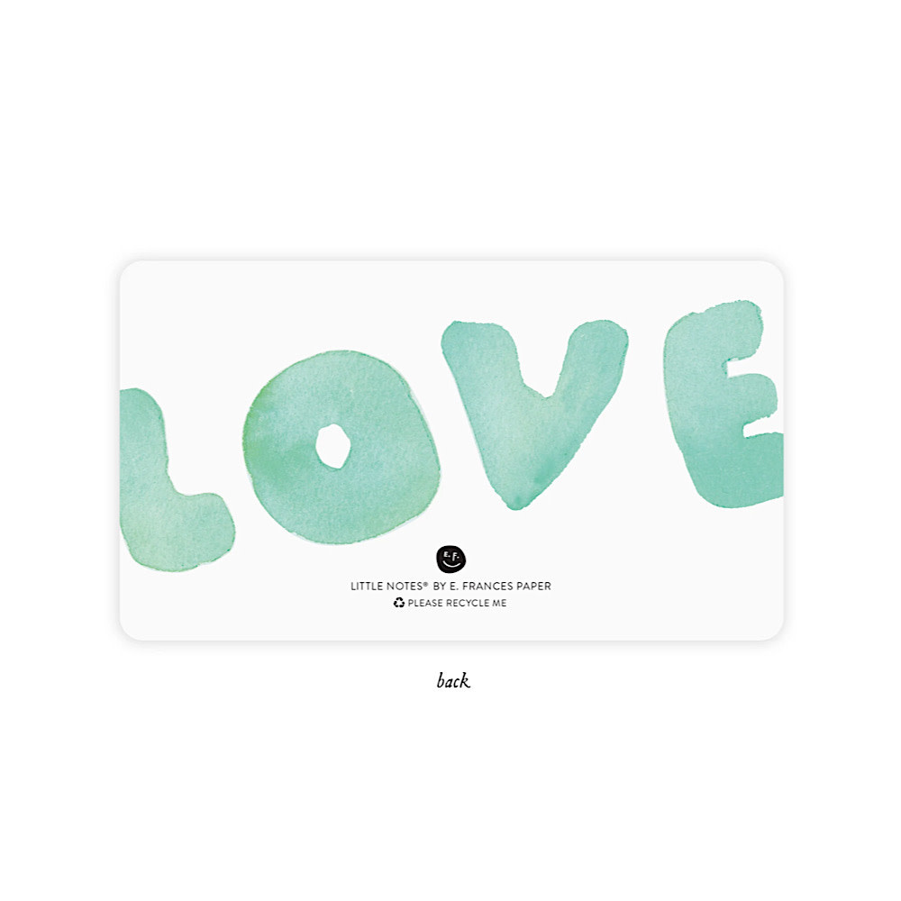 E. Frances Little Notes - Love Rainbow