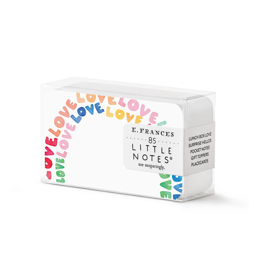 E Frances Paper E. Frances Little Notes - Love Rainbow