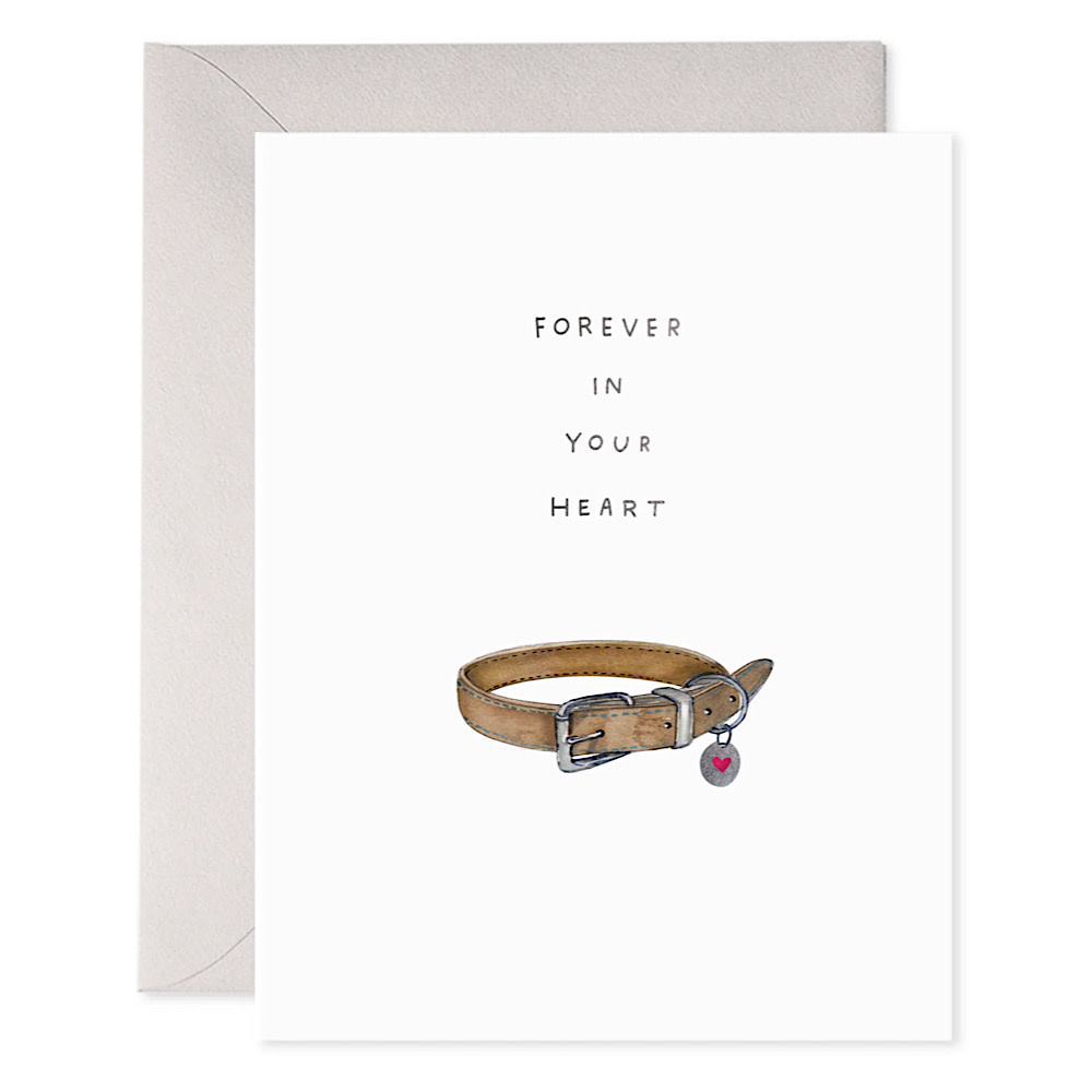 E Frances Paper E. Frances Card - Pet Collar Sympathy