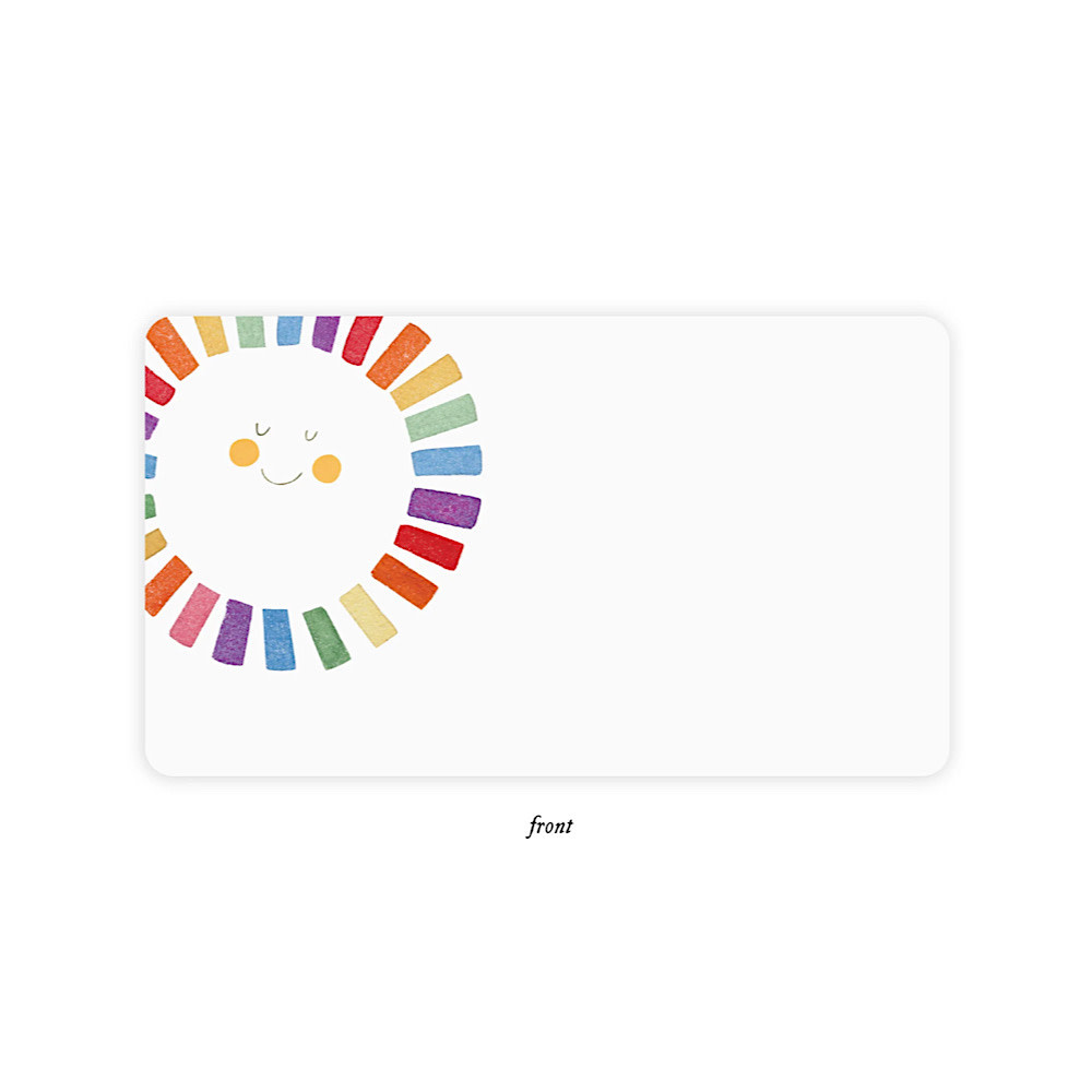 E. Frances Little Notes - Rainbow Sun