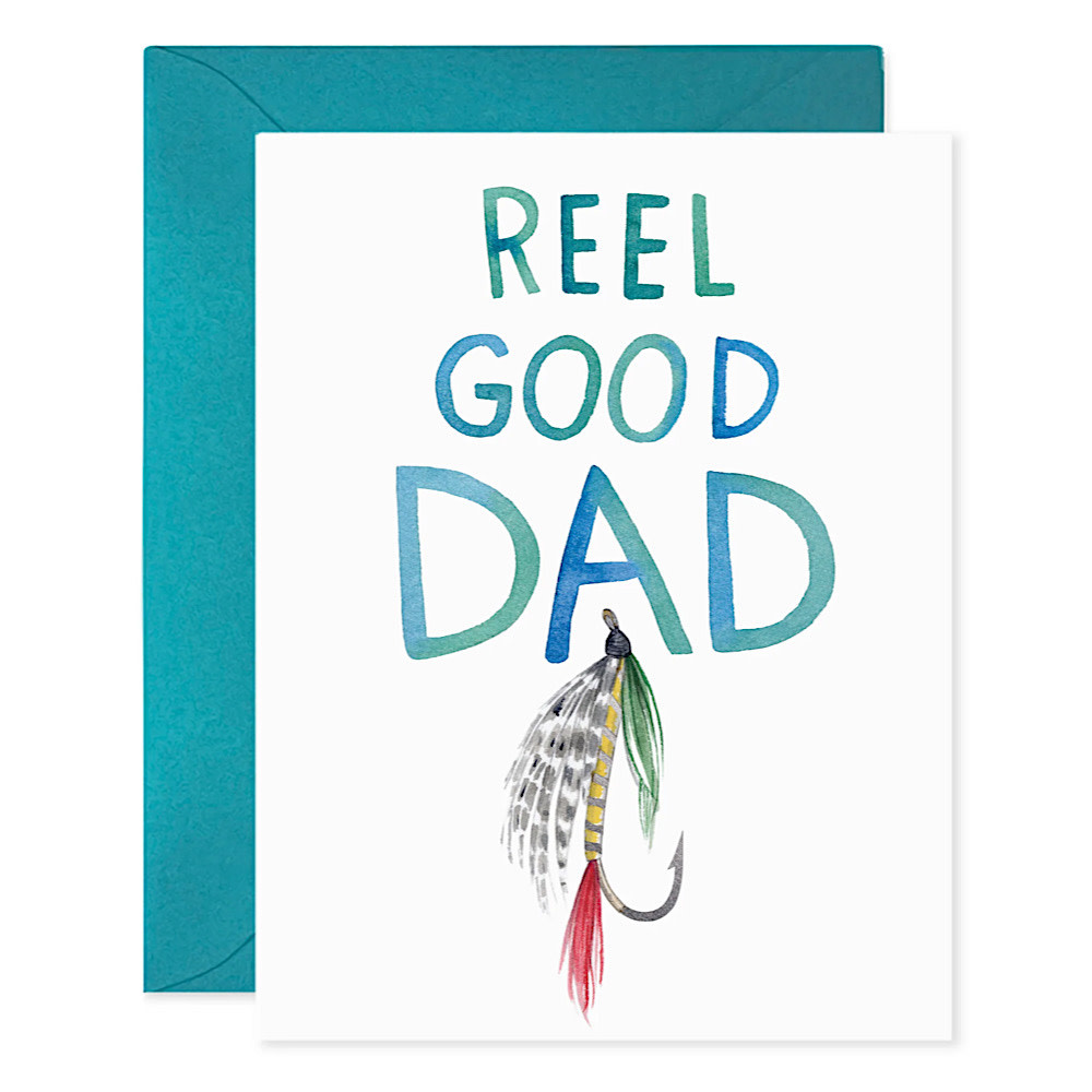 E. Frances - Reel Good Dad Father's Day Card