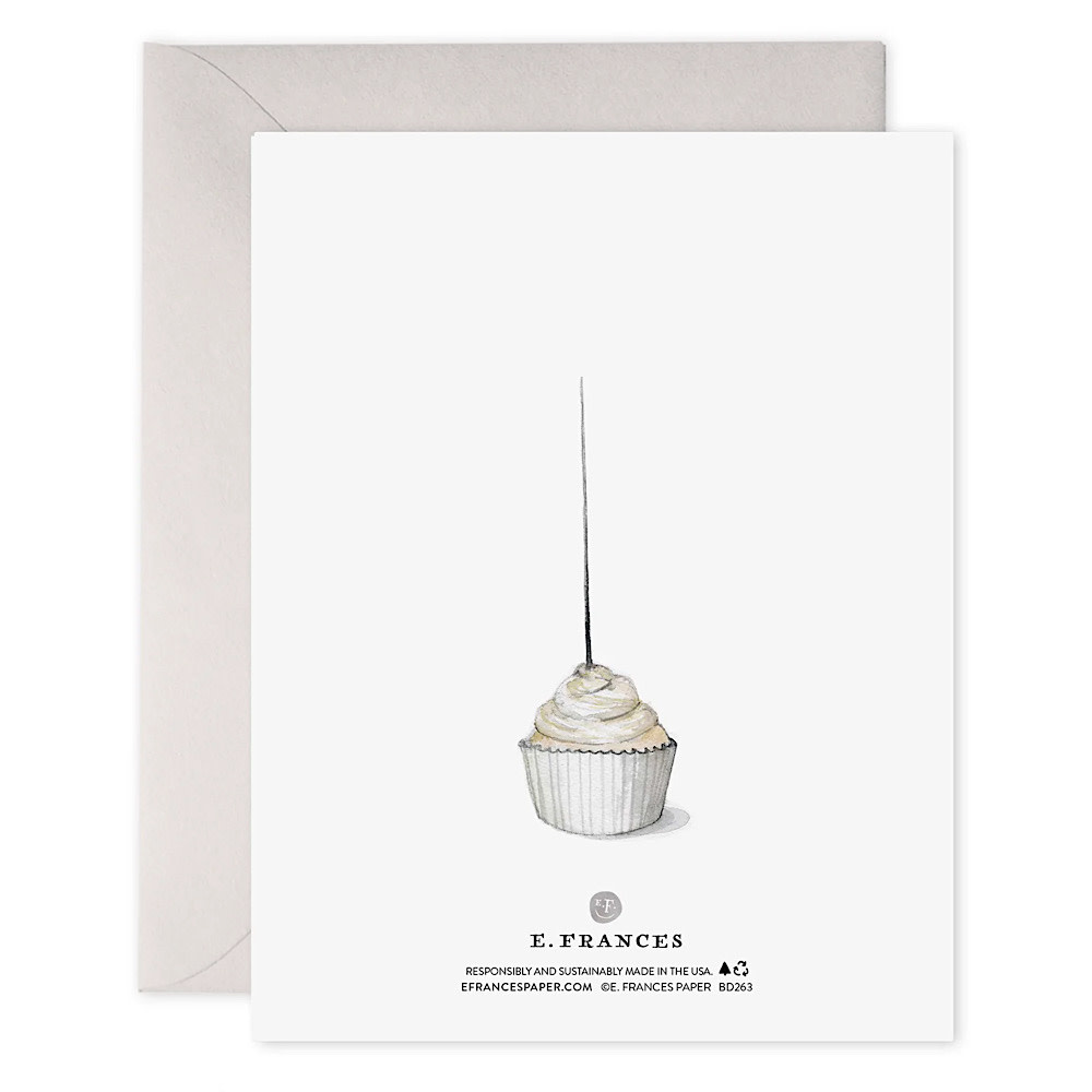 E. Frances Card - Sparkler Wish Birthday