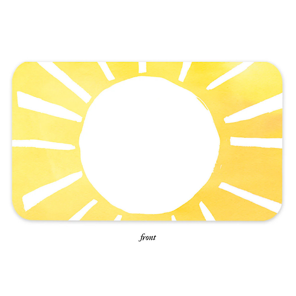 E. Frances Little Notes - Sunny Day