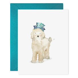 E Frances Paper E. Frances Card - Lucy Labradoodle