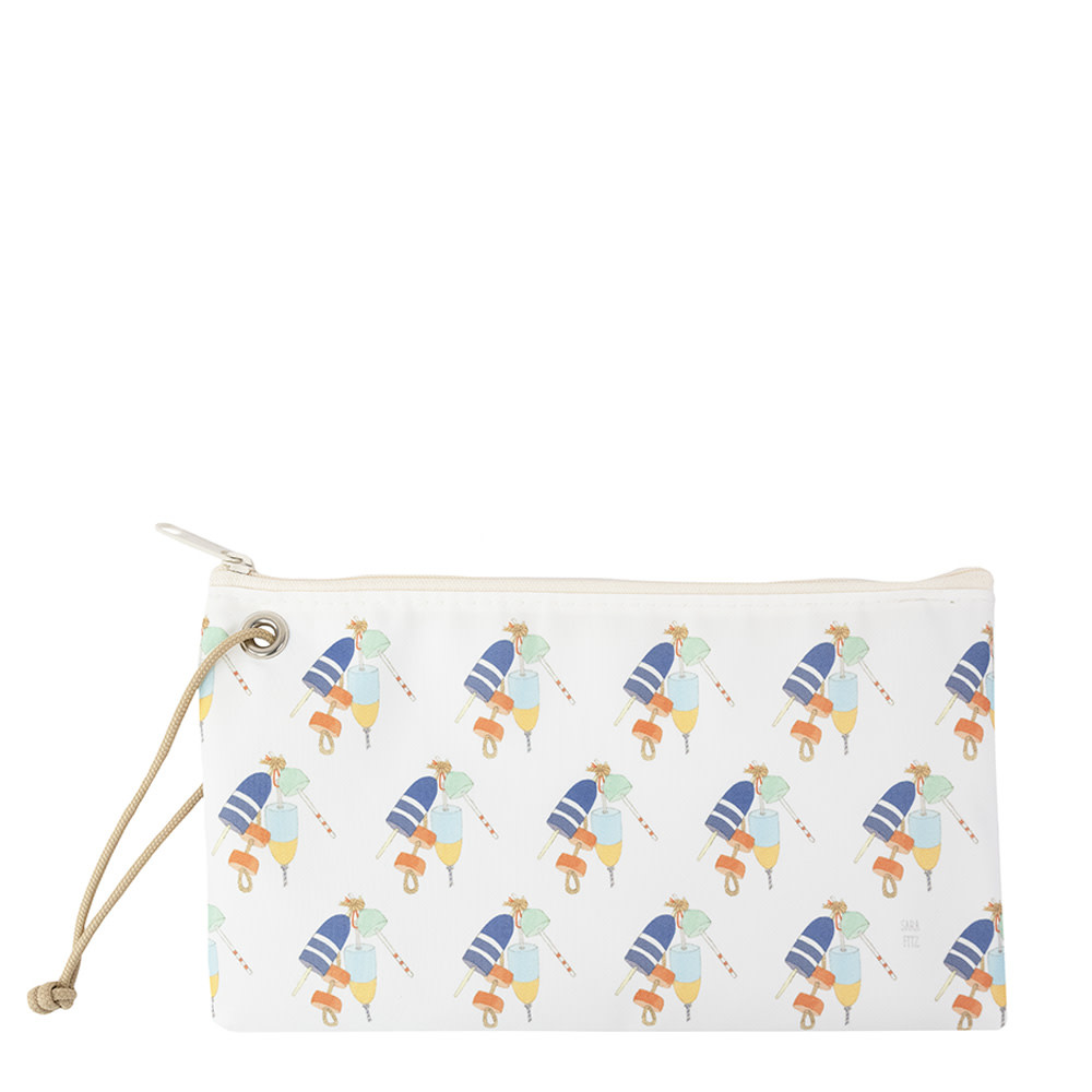 Sea Bags x Sara Fitz - Buoys - Large Wristlet