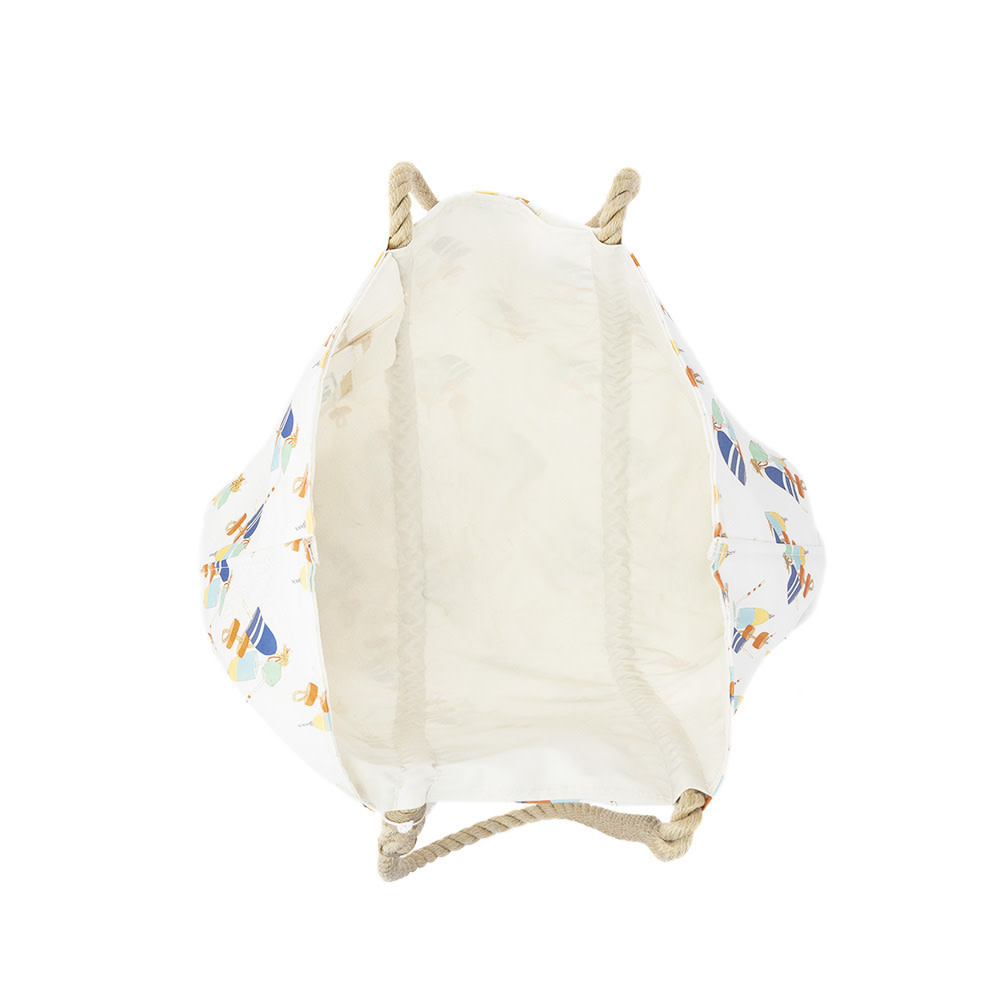 Sea Bags x Sara Fitz - Buoys - Large Tote - Hemp Handle