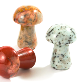 GeoCentral Assorted Crystal Large Mushrooms