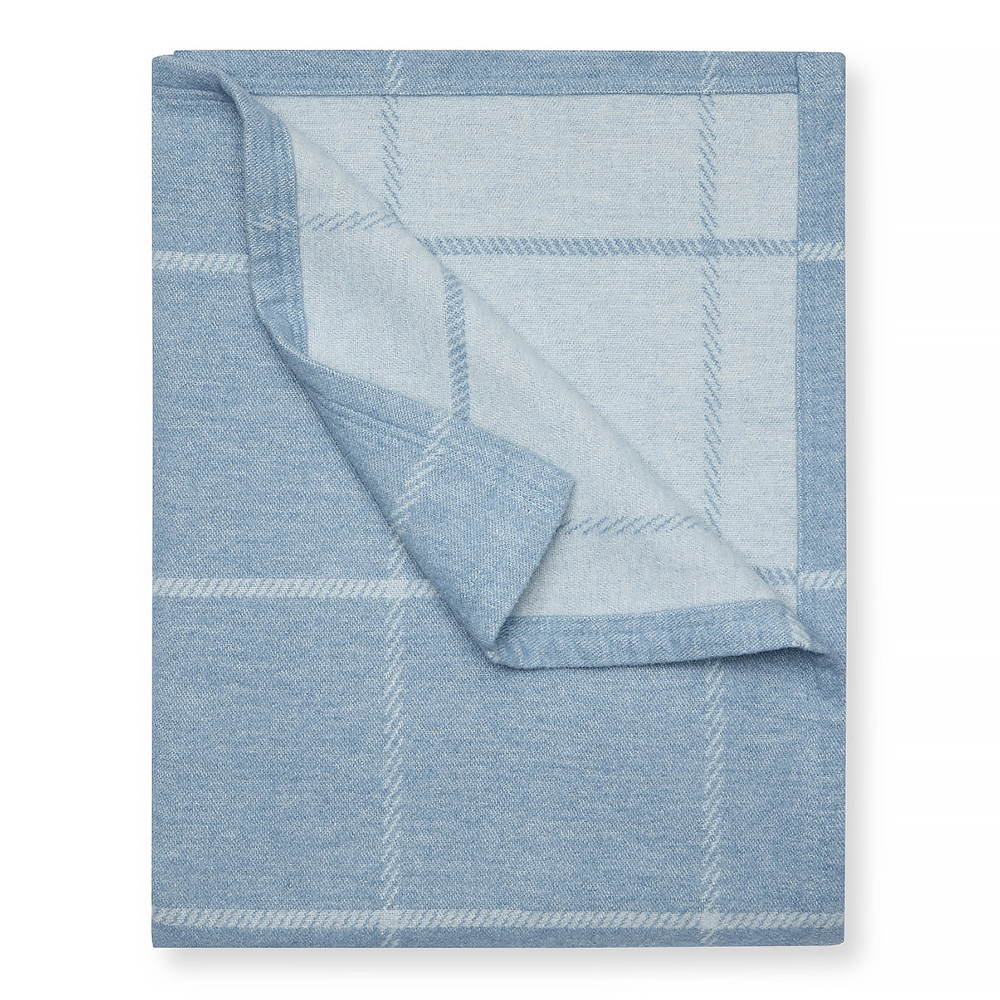 Chappywrap ChappyWrap - Lightweight Blanket - Windowpane Cornflower