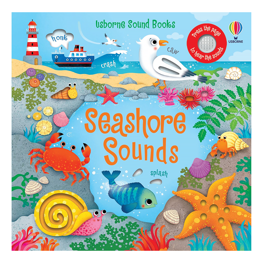 Harper Collins Seashore Sounds Hardcover Book