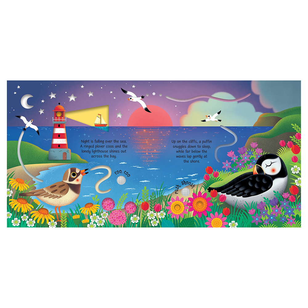 Seashore Sounds Hardcover Book