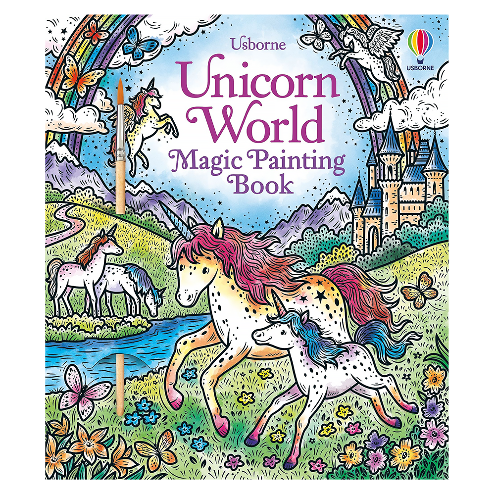 Harper Collins Magic Painting Book - Unicorn World