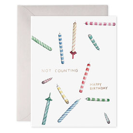 E Frances Paper E Frances Card - Not Counting Candles