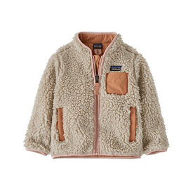 Patagonia Patagonia - Baby Retro-X Jacket - Natural/Mallow Pink